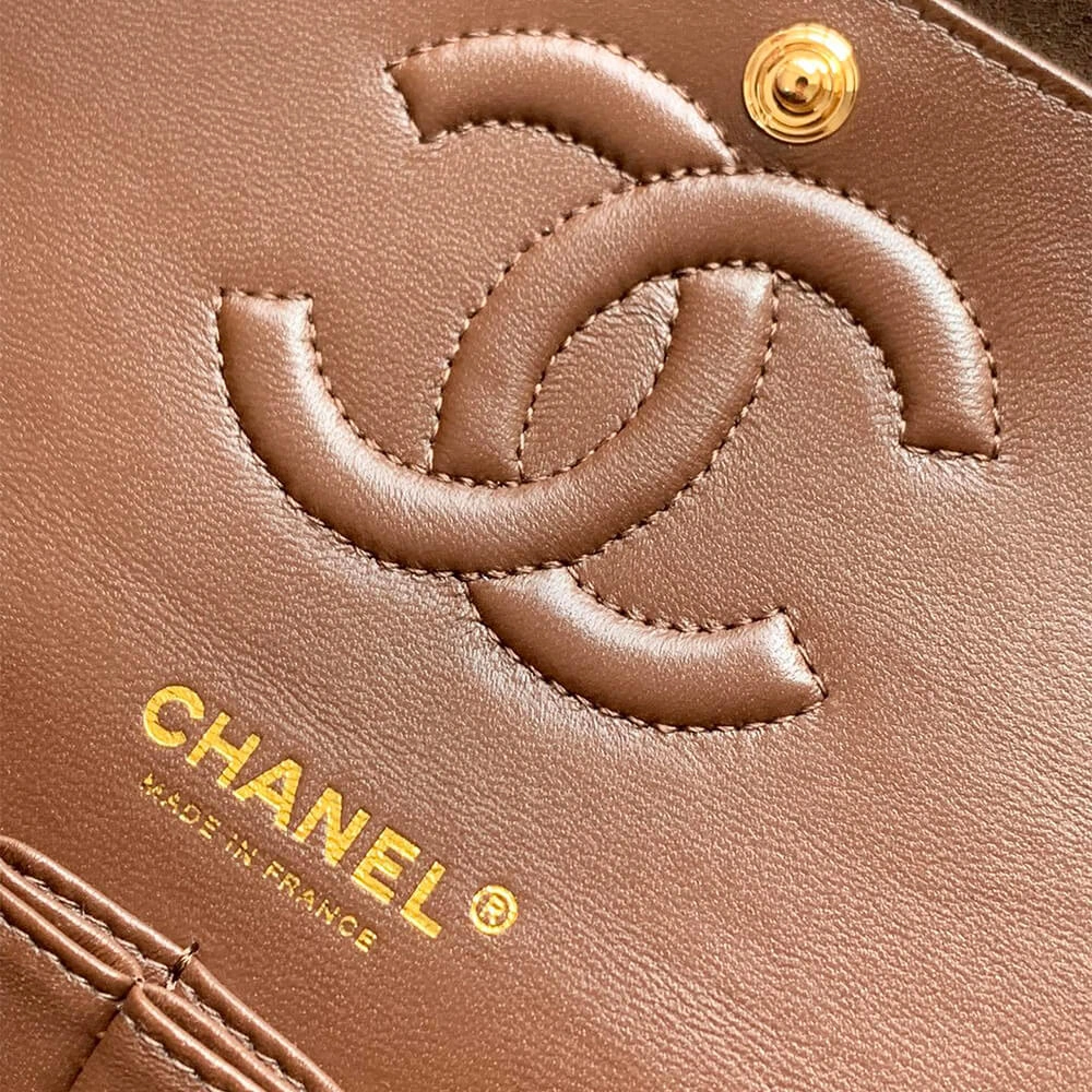 CHANEL Suede  Double Flap Handbag(HIGH-END GRADE) TopPick 1588