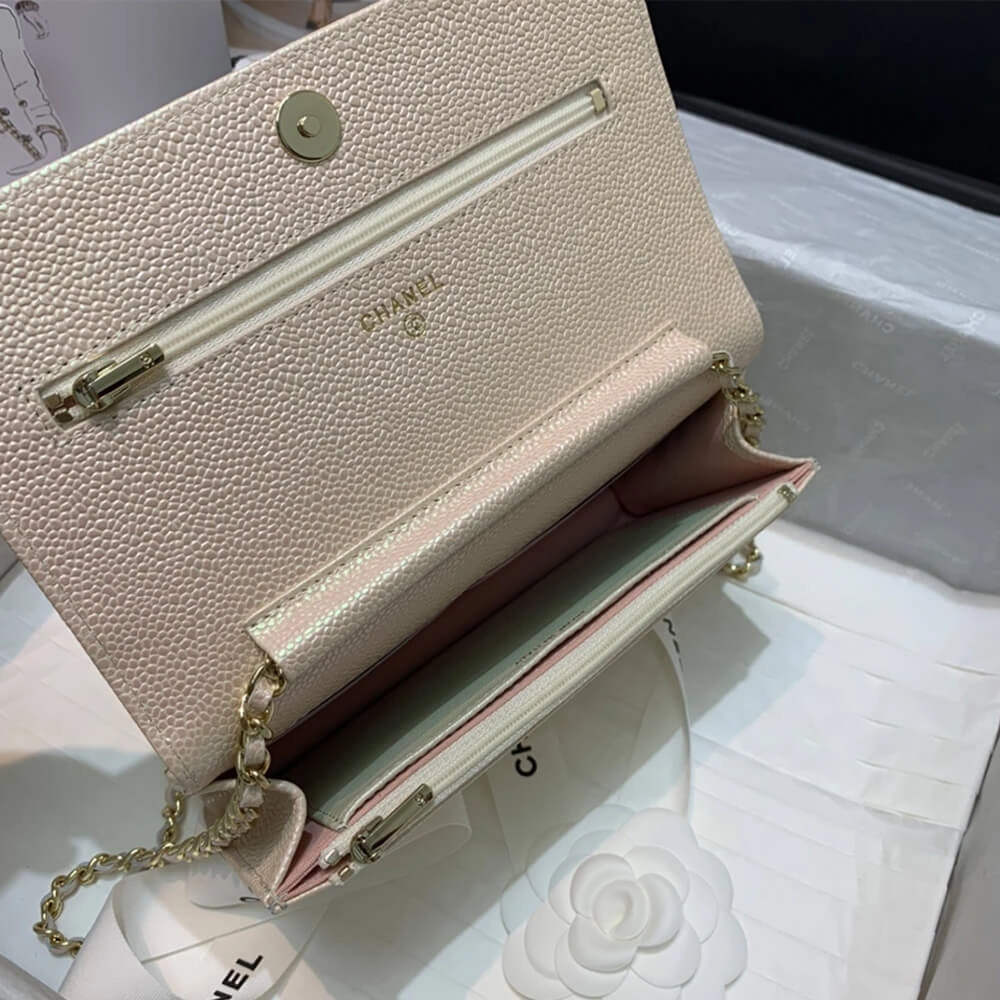 WrinkleFree CHANEL Wallet On Chain 1670
