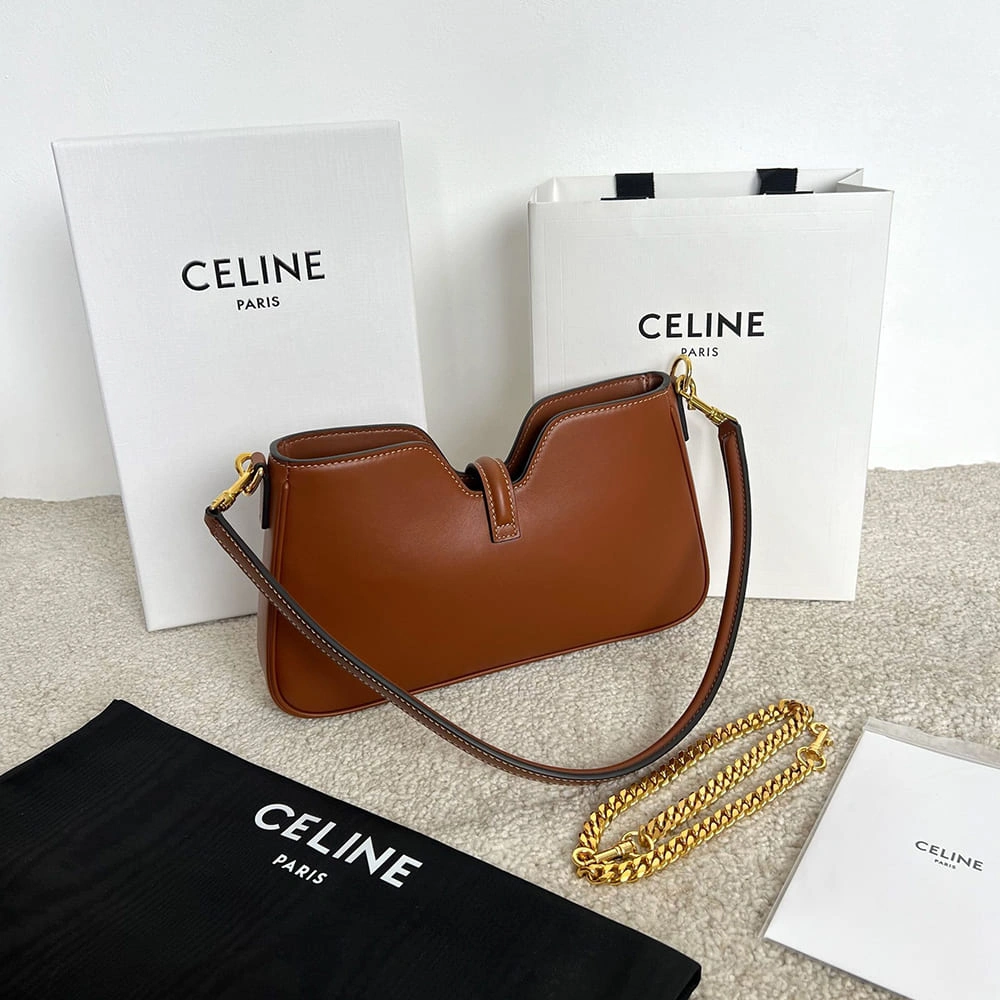 Sleek Celine SHOULDER CAMILLE 16 SOFT IN SMOOTH CALFSKIN(HIGH-END GRADE) 2484