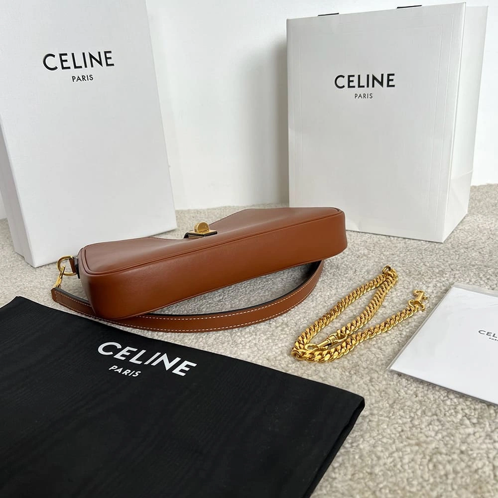 Sleek Celine SHOULDER CAMILLE 16 SOFT IN SMOOTH CALFSKIN(HIGH-END GRADE) 2484