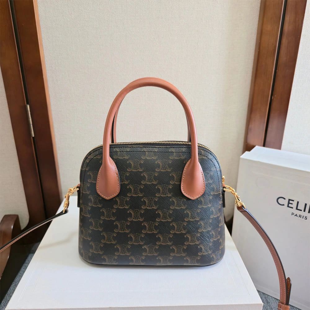 FlexibleFit Celine TEEN HONORINE BAG IN Triomphe Canvas and Calfskin 2505