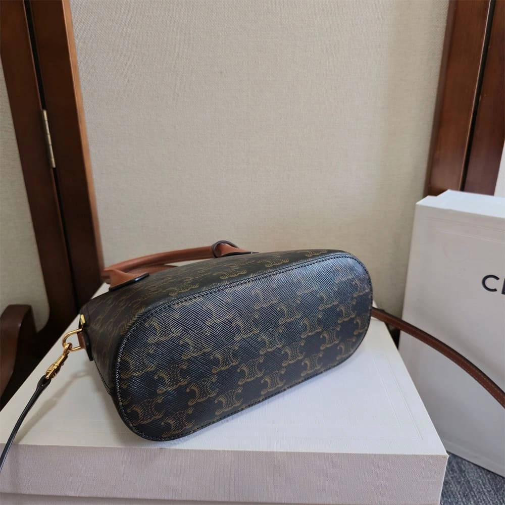 FlexibleFit Celine TEEN HONORINE BAG IN Triomphe Canvas and Calfskin 2505