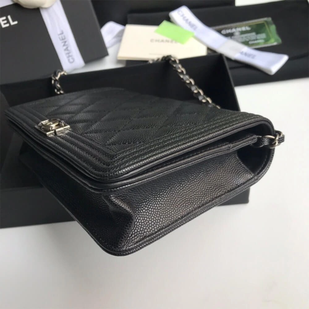 Chanel BOY CHANEL Wallet On Chain(high-end grade) Sustainable 1317
