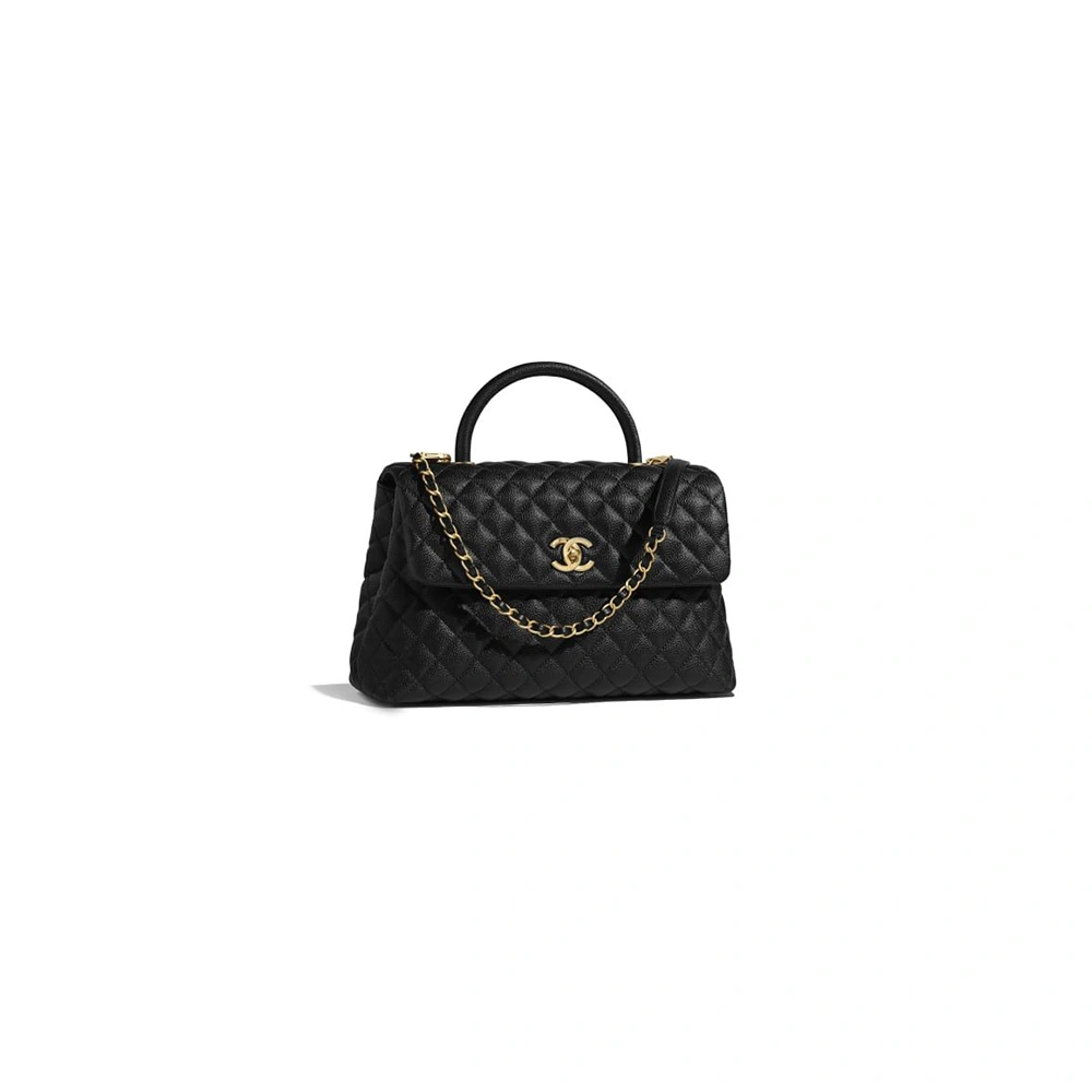 Chanel Large Flap Bag With Top Handle(HIGH-END GRADE) RelaxedFit 1593