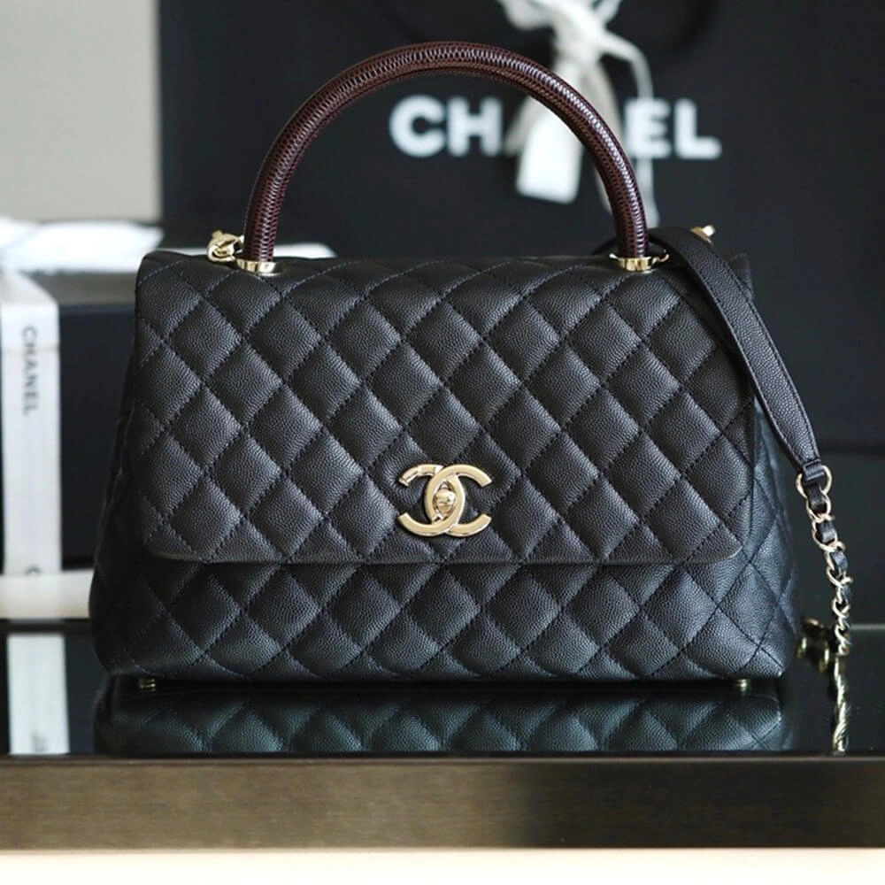 MultiPurpose Chanel Large Flap Bag With Top Handle(HIGH-END GRADE) 1601