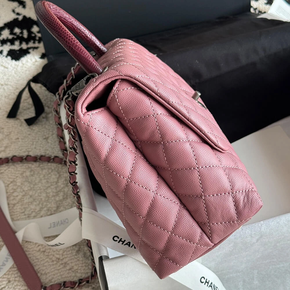 Chanel Large Flap Bag With Top Handle(HIGH-END GRADE) EyeCatching 1616
