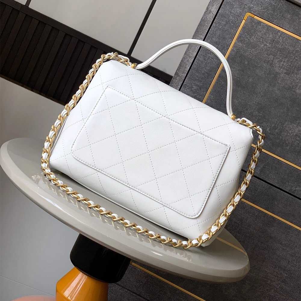 DailyWear Chanel Large Flap Bag With Top Handle(HIGH-END GRADE) 1507