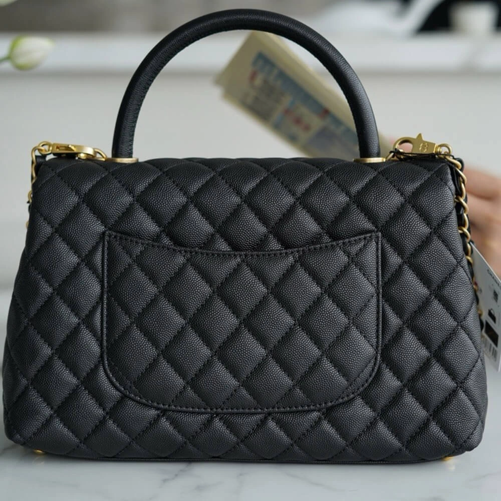 Chanel Large Flap Bag With Top Handle(HIGH-END GRADE) RelaxedFit 1593