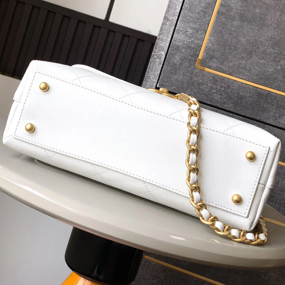 DailyWear Chanel Large Flap Bag With Top Handle(HIGH-END GRADE) 1507