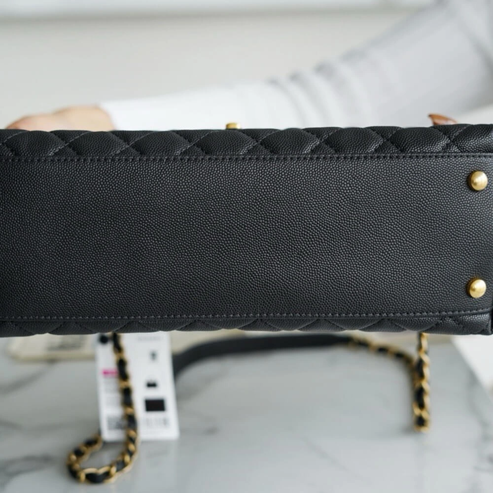 Chanel Large Flap Bag With Top Handle(HIGH-END GRADE) RelaxedFit 1593