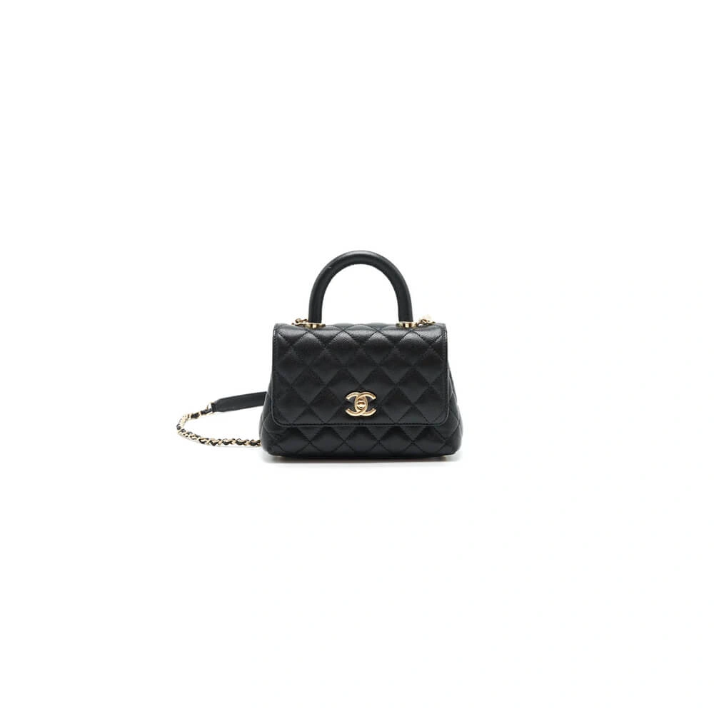 Original Chanel MINI COCO Handle Bag(HIGH-END GRADE) 1304