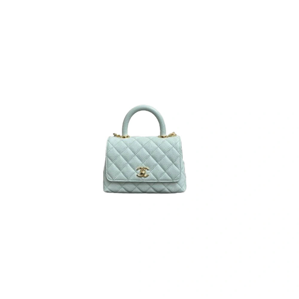 WaterResistant Chanel MINI COCO Handle Bag(HIGH-END GRADE) 1313