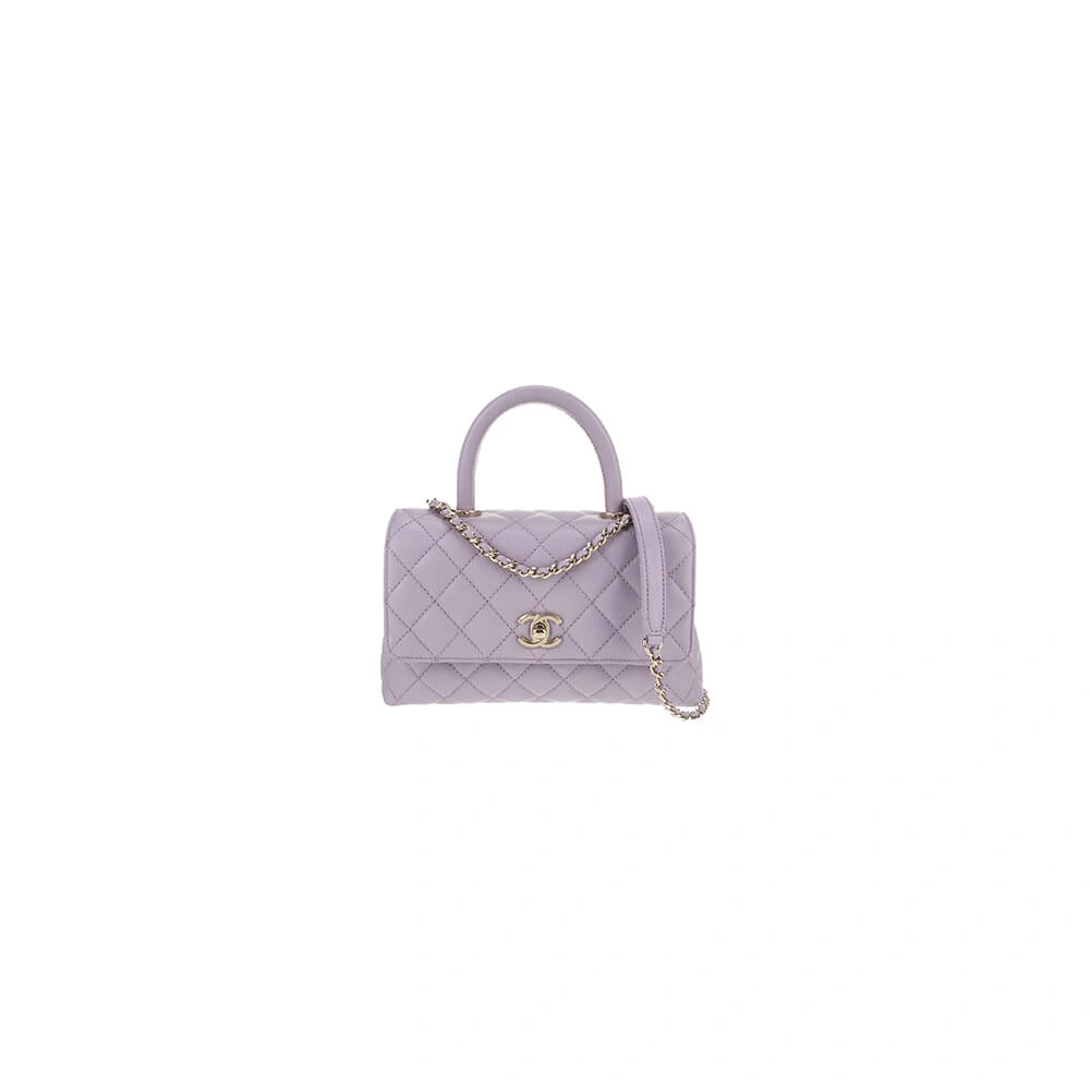 Lightweight Chanel MINI COCO Handle Bag(HIGH-END GRADE) 1372