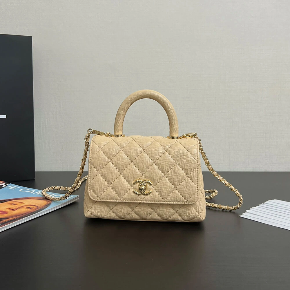 Chanel MINI COCO Handle Bag(HIGH-END GRADE) FashionForward 1348