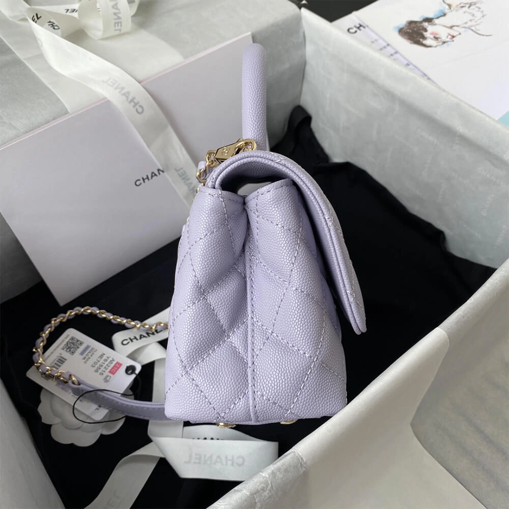 Lightweight Chanel MINI COCO Handle Bag(HIGH-END GRADE) 1372