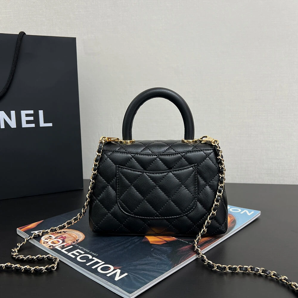 Original Chanel MINI COCO Handle Bag(HIGH-END GRADE) 1304