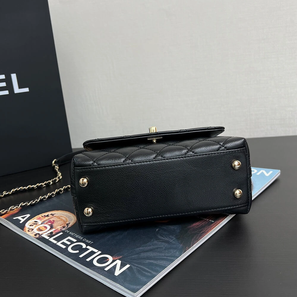 Original Chanel MINI COCO Handle Bag(HIGH-END GRADE) 1304