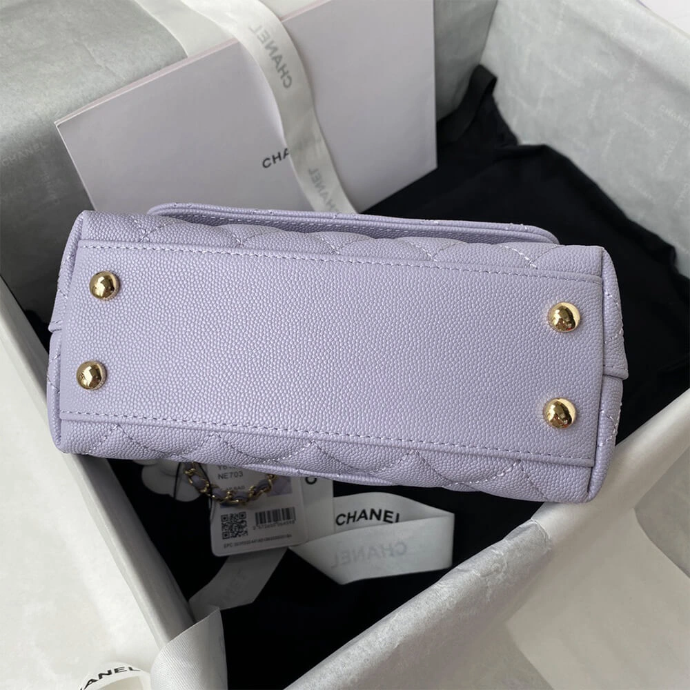 Lightweight Chanel MINI COCO Handle Bag(HIGH-END GRADE) 1372