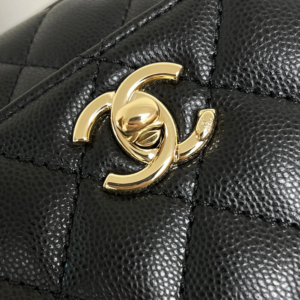 Original Chanel MINI COCO Handle Bag(HIGH-END GRADE) 1304