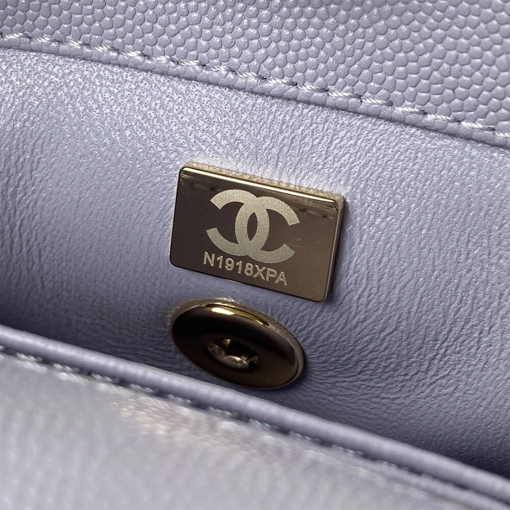 Lightweight Chanel MINI COCO Handle Bag(HIGH-END GRADE) 1372