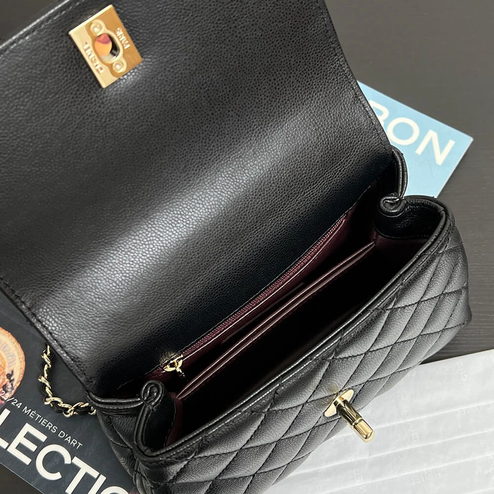 Original Chanel MINI COCO Handle Bag(HIGH-END GRADE) 1304