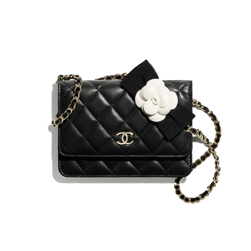 Packable Chanel MINI WALLET ON CHAIN 1706