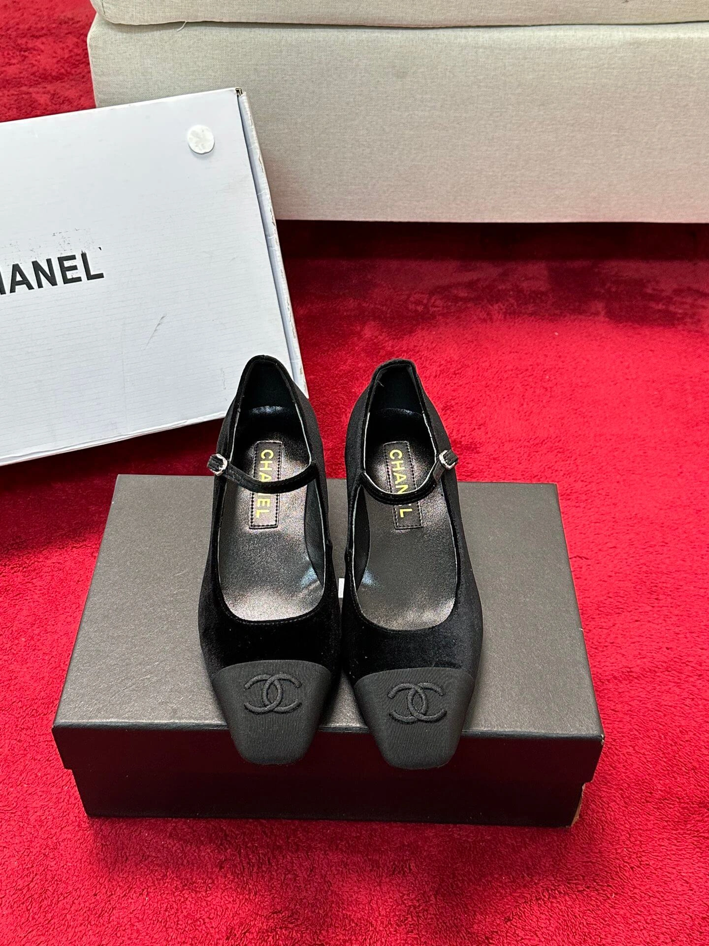 Chanel Mary Janes Heel ModernLook 3352