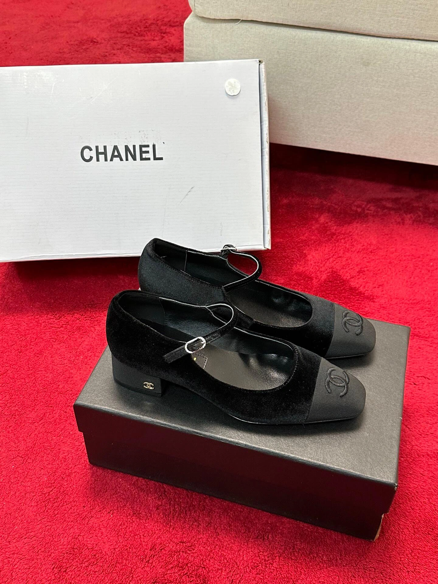 Chanel Mary Janes Heel ModernLook 3352