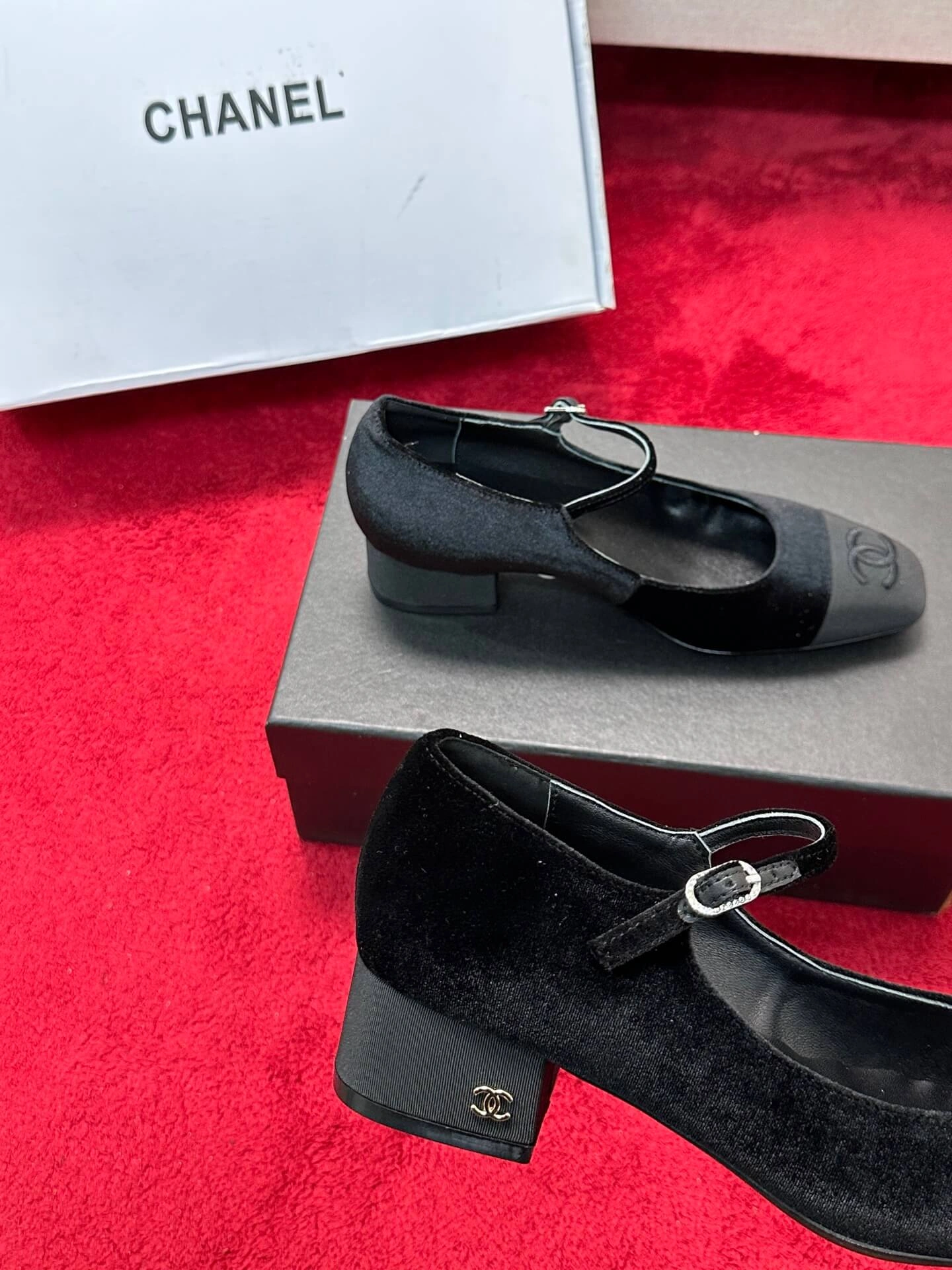 Chanel Mary Janes Heel ModernLook 3352