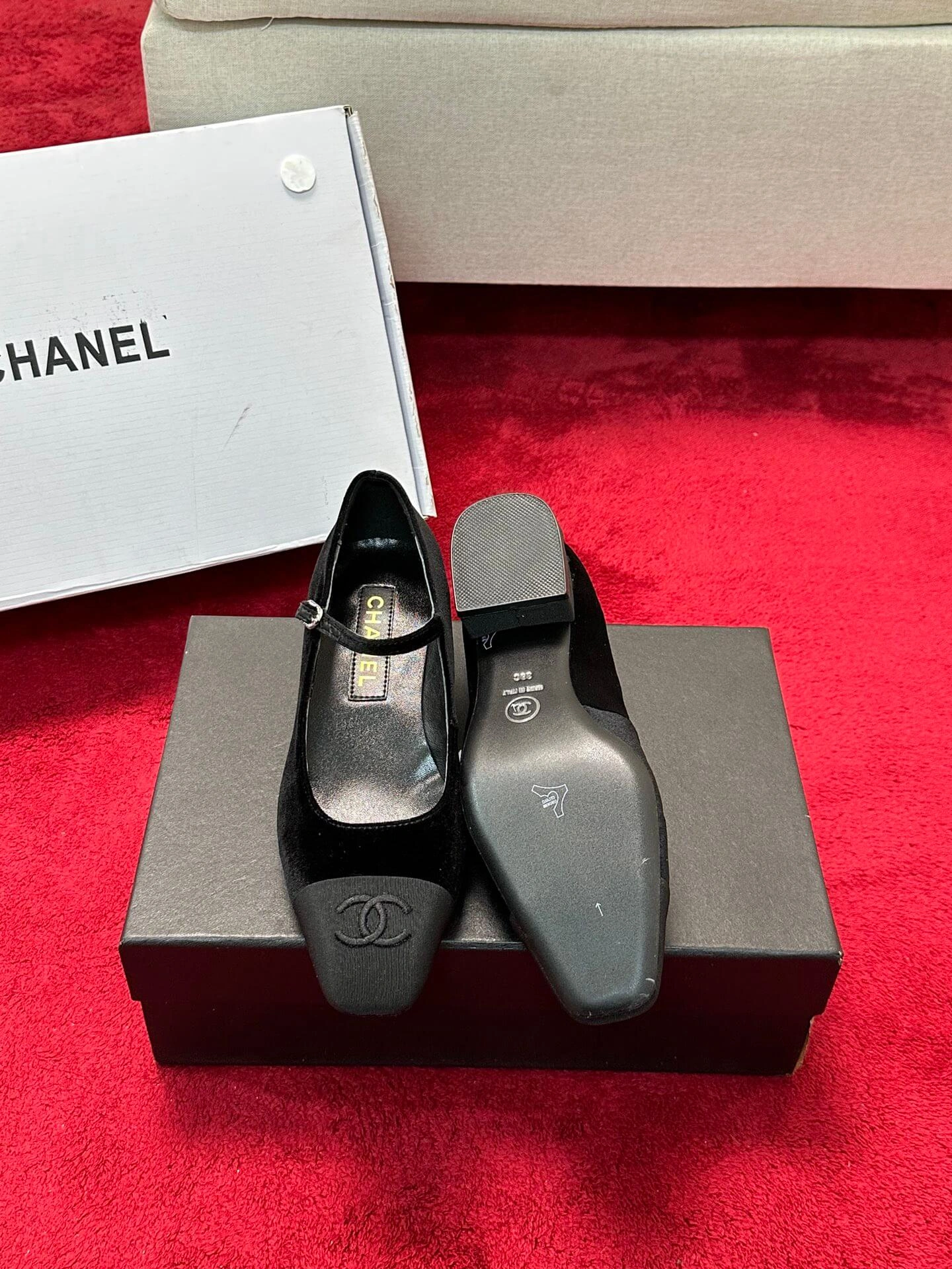 Chanel Mary Janes Heel ModernLook 3352