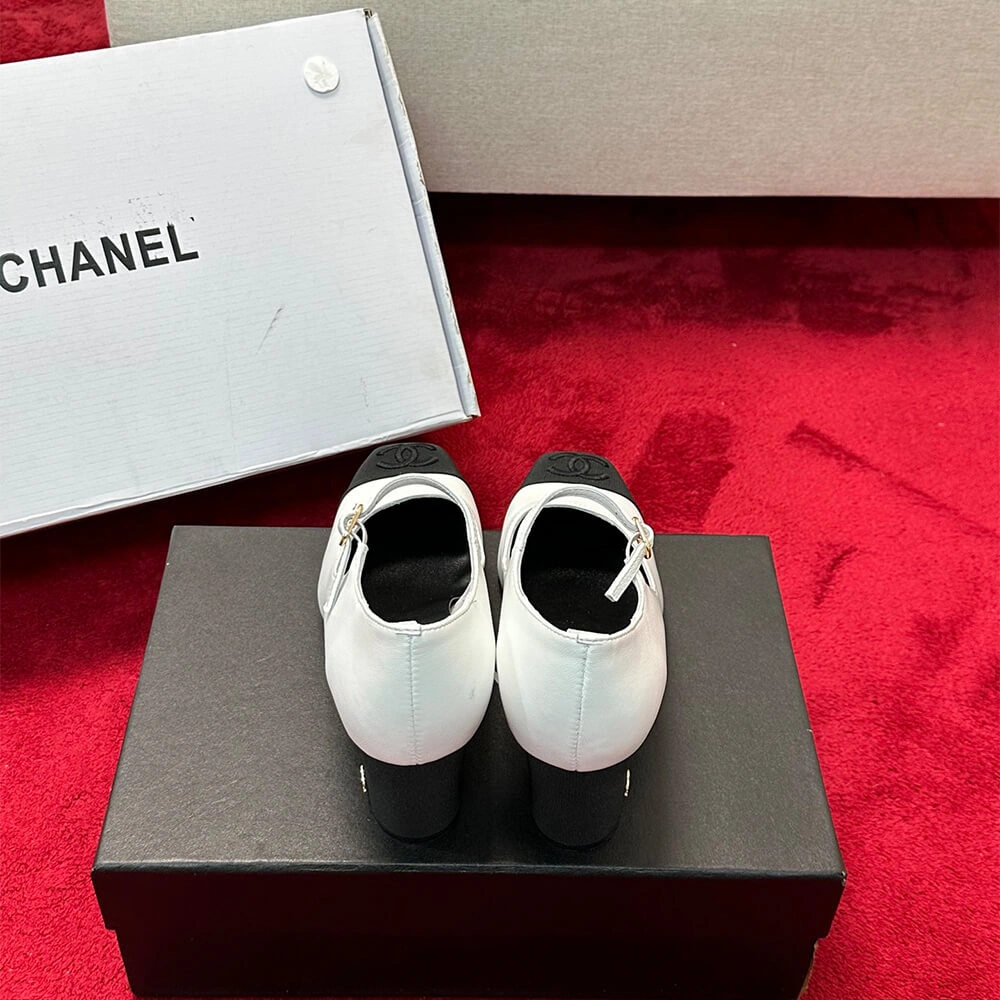 Flexible Chanel Mary Janes Heel 3345