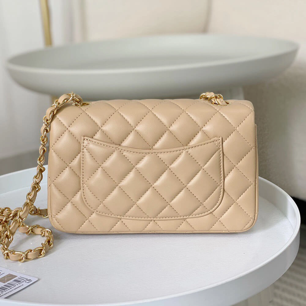 Chanel Mini  Handbag(high-end grade) SmoothTexture 1302