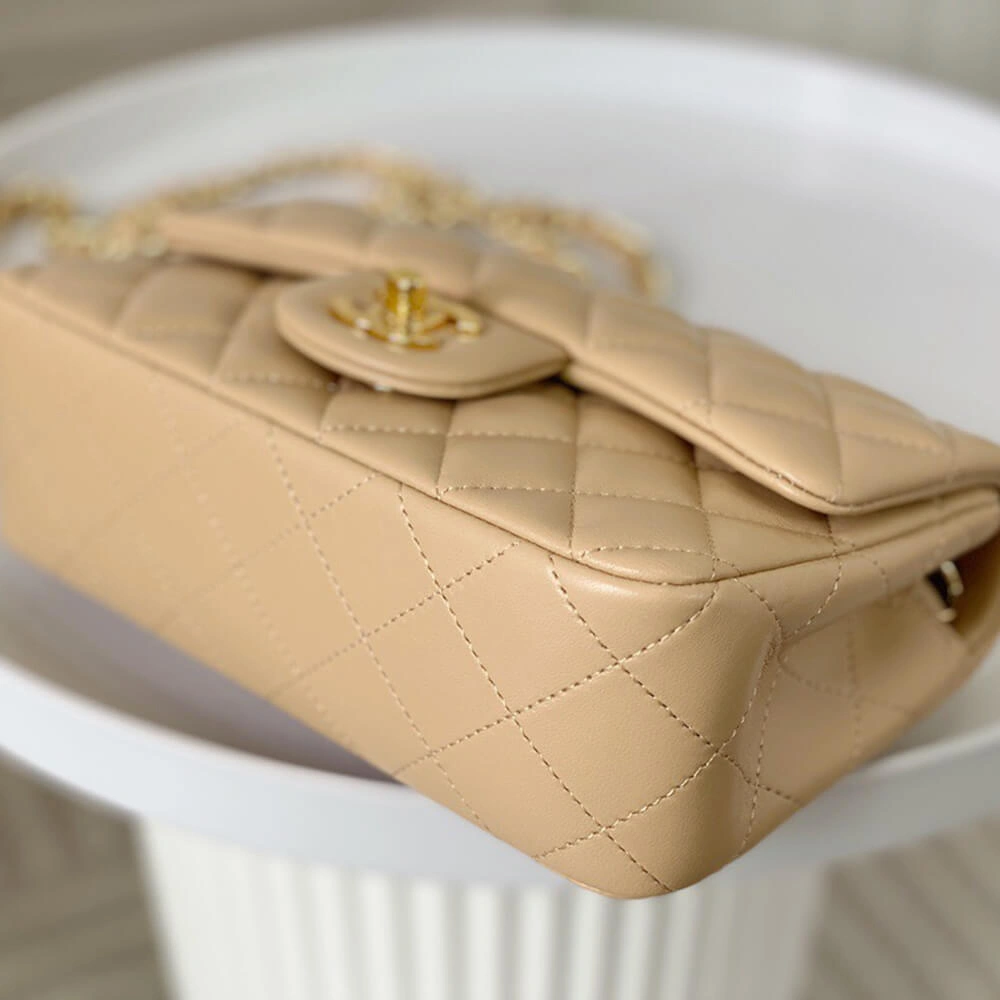 Chanel Mini  Handbag(high-end grade) SmoothTexture 1302
