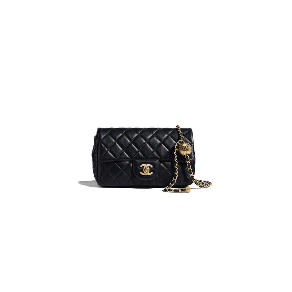 Seasonal Chanel Pearl Crush Mini Rectangular Flap 1435