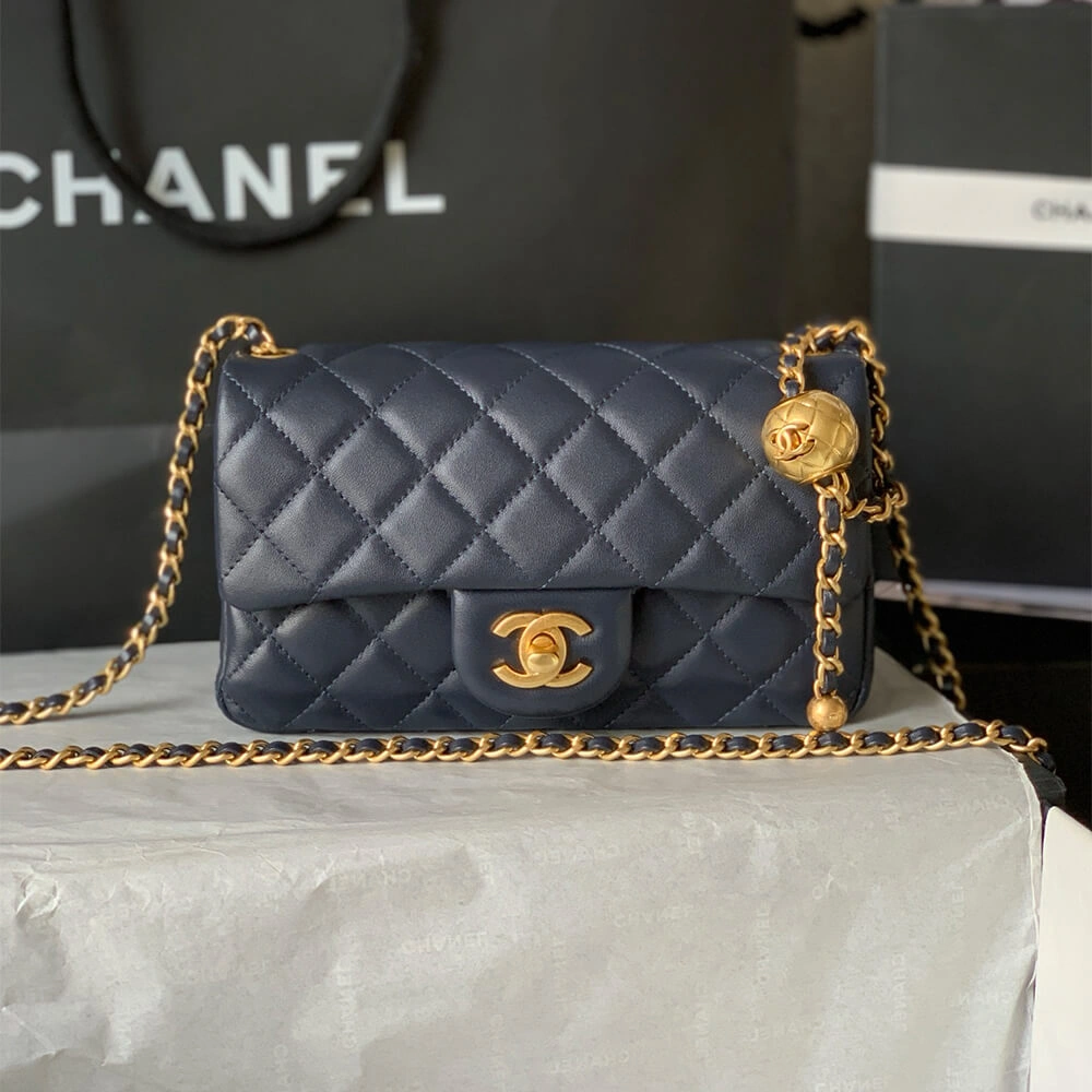 Chanel Pearl Crush Mini Rectangular Flap Upgraded 1440