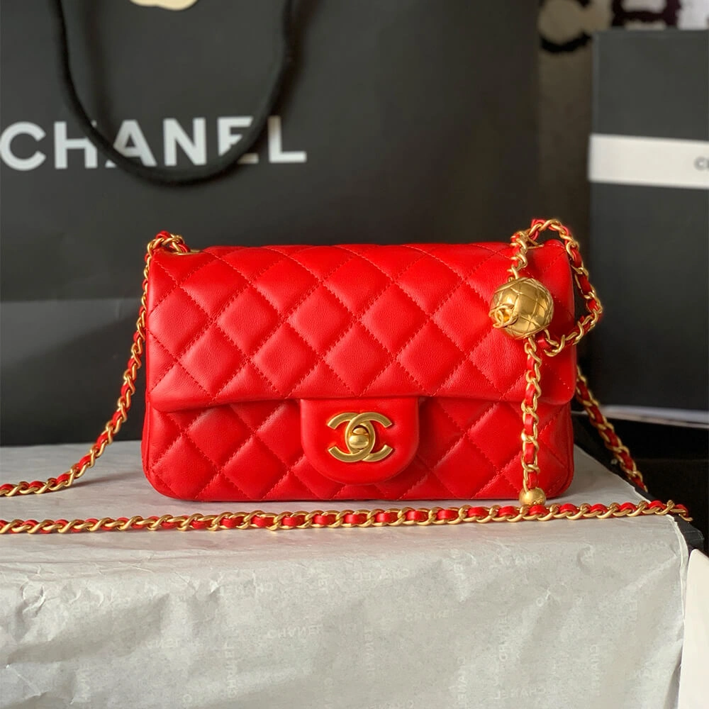 Durable Chanel Pearl Crush Mini Rectangular Flap 1442
