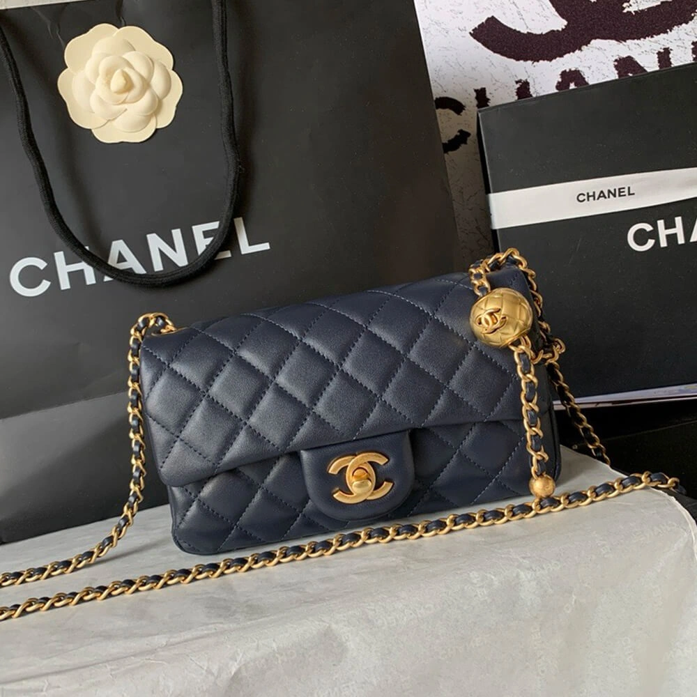 Chanel Pearl Crush Mini Rectangular Flap Upgraded 1440