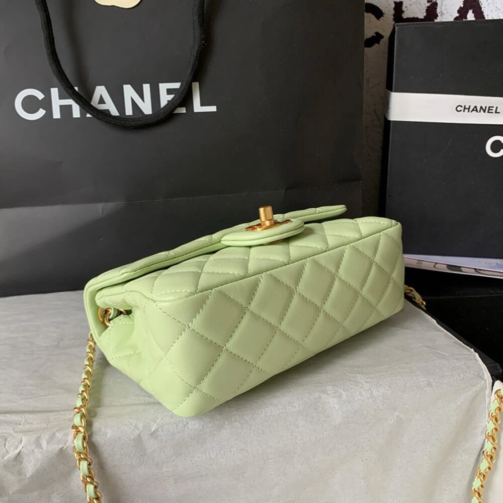 Durable Chanel Pearl Crush Mini Rectangular Flap 1448
