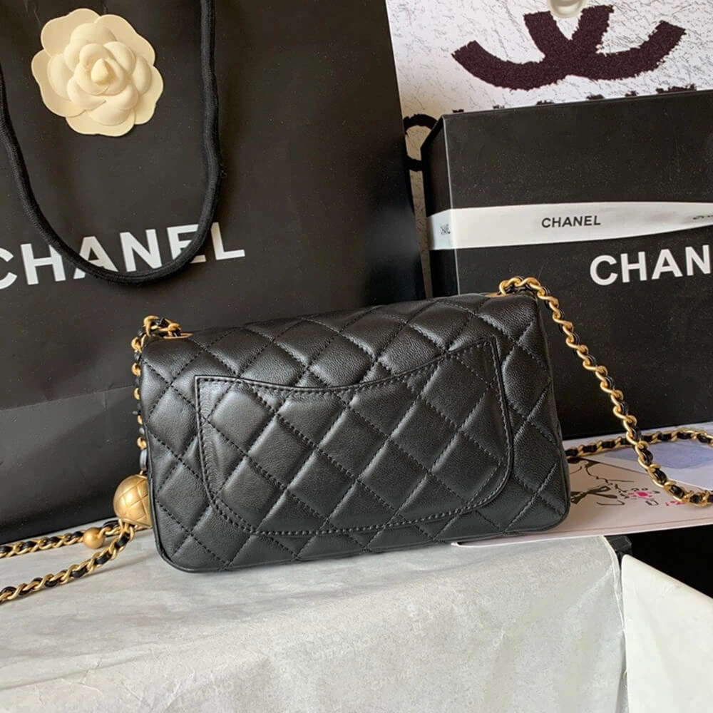 Seasonal Chanel Pearl Crush Mini Rectangular Flap 1435