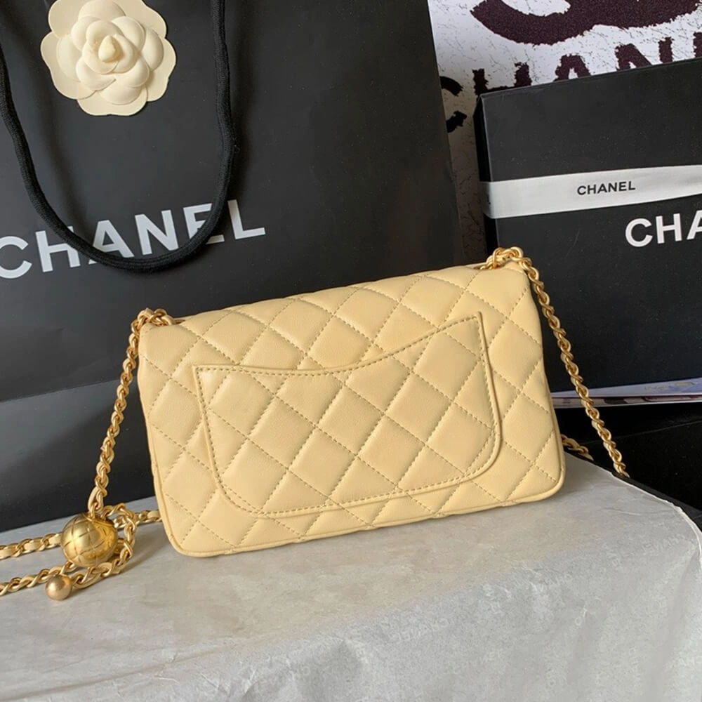Classic Chanel Pearl Crush Mini Rectangular Flap 1441