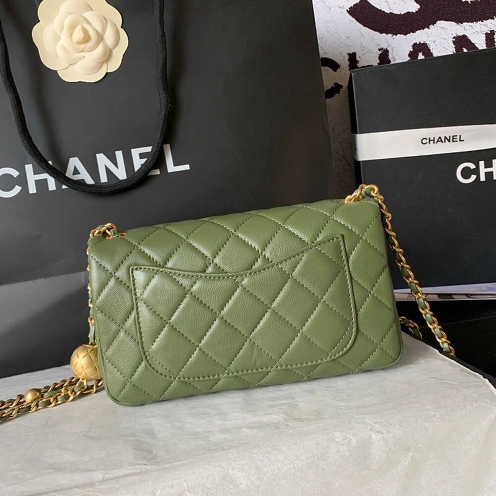 Chanel Pearl Crush Mini Rectangular Flap Thermal 1443