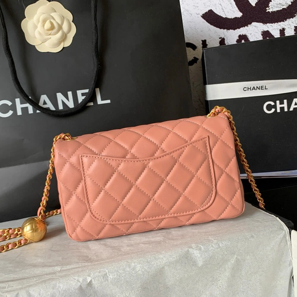 Modern Chanel Pearl Crush Mini Rectangular Flap 1446