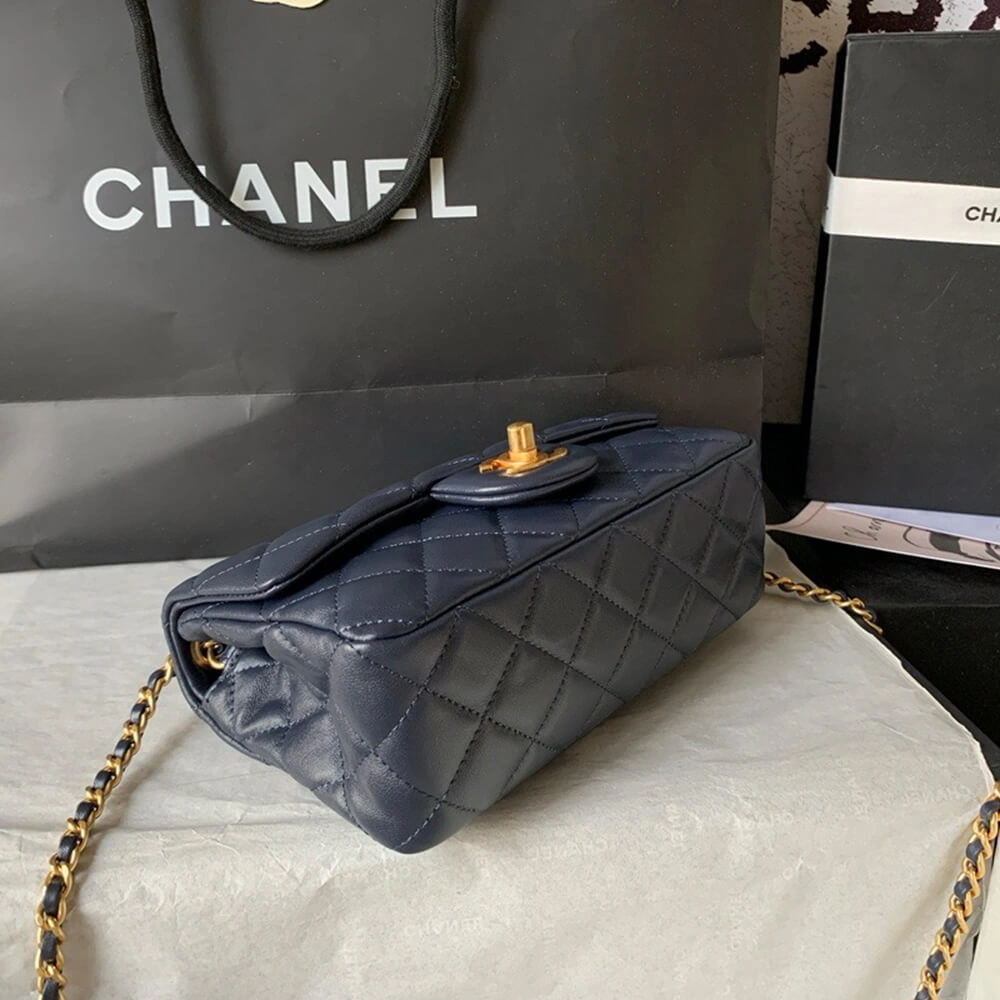 Chanel Pearl Crush Mini Rectangular Flap Upgraded 1440