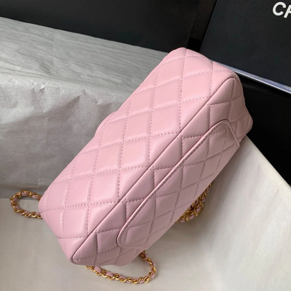 Supportive Chanel Pearl Crush Mini Rectangular Flap 1445