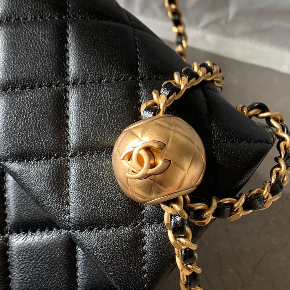 Seasonal Chanel Pearl Crush Mini Rectangular Flap 1435