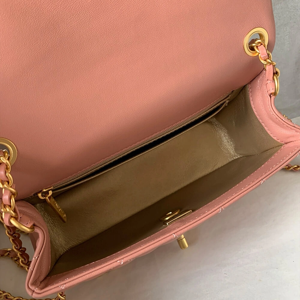 Modern Chanel Pearl Crush Mini Rectangular Flap 1446
