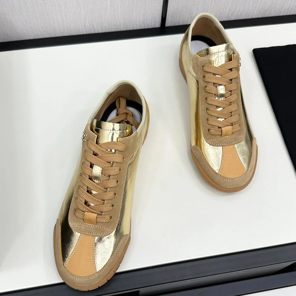 Chanel Trainers with Chanel Logo Compact 3381
