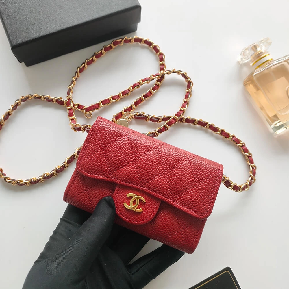 Bright Chanel Waist bag 1491