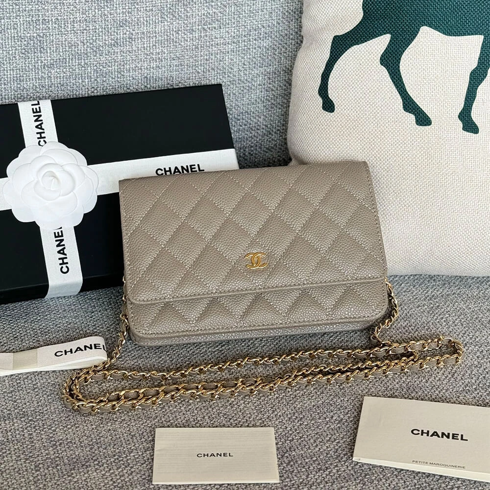 Chanel classic chain wallet Original 1482