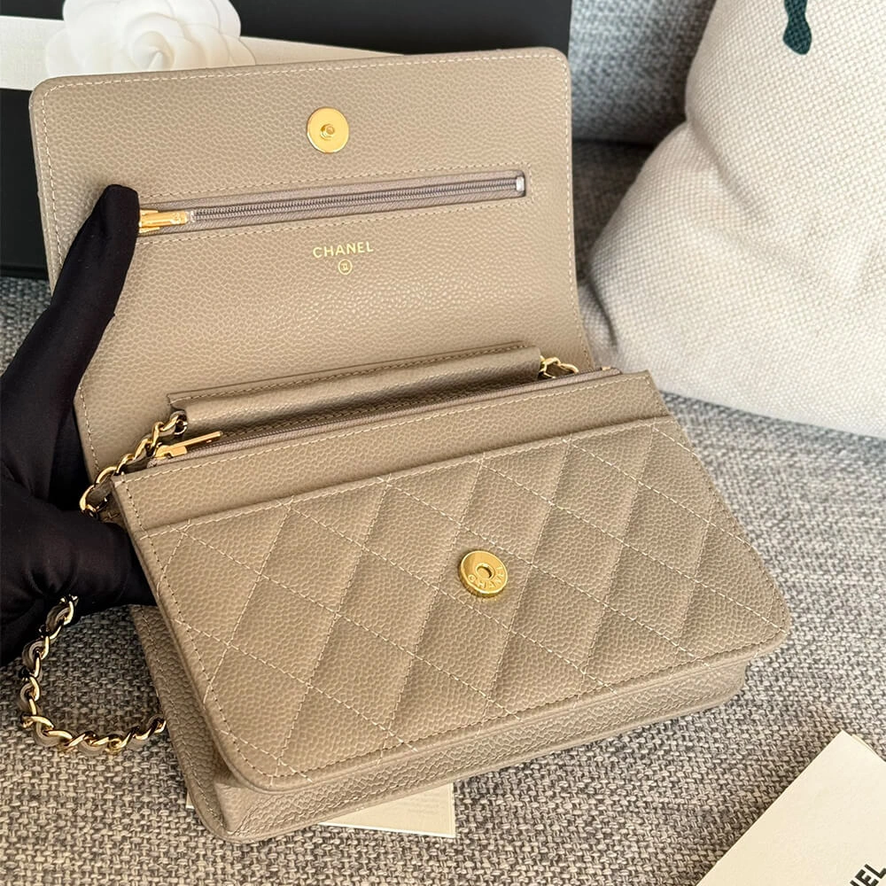Chanel classic chain wallet Original 1482